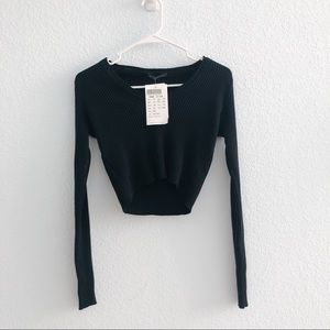 brandy melville black millennia sweater